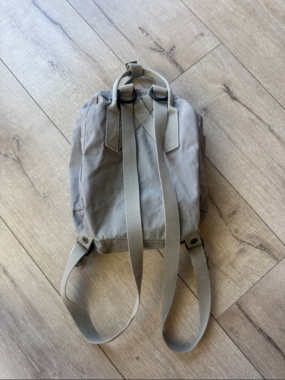 Mini Backpack in Gray - Picture 4 of 5